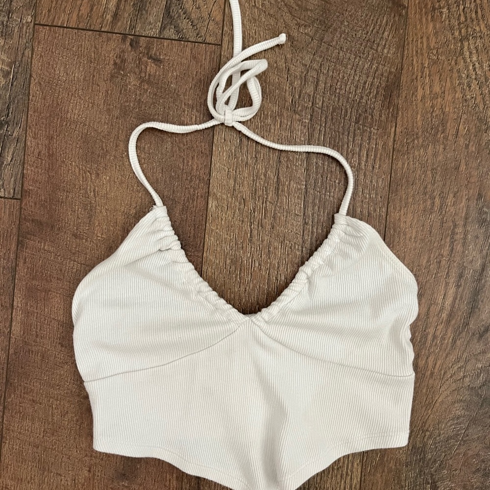 garage halter top